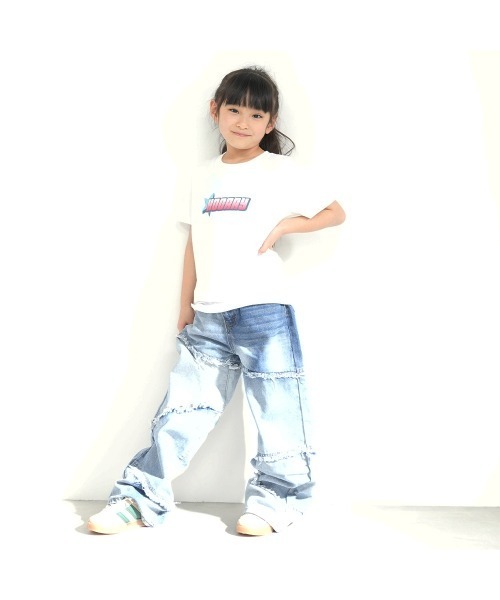 tシャツ レインボーHoorayロゴ キッズ Tシャツ キッズ 子供服 女の子 | ブランド登録なし | 20