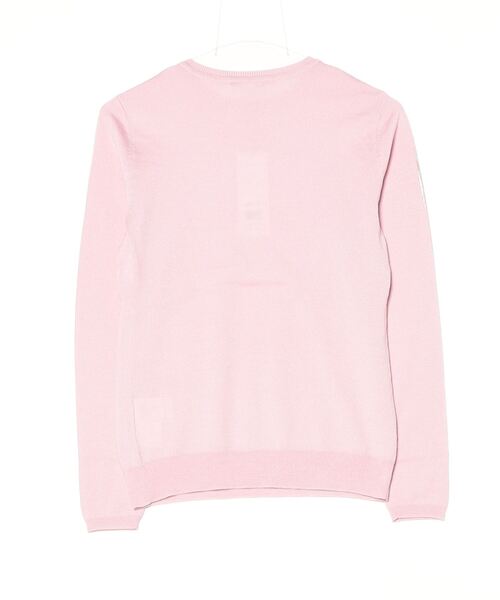 「EPOCA」 ワンポイント長袖ニット 40 ピンク レディース_画像2