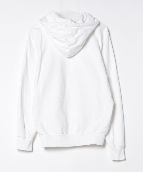 DIESEL◆パーカー/M/コットン/ORN DIESEL 「DIESEL」 プルオーバーパーカー M ホワイト メンズ