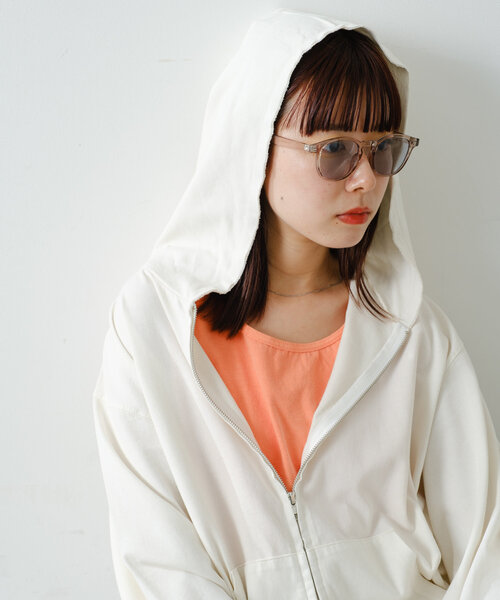 WHIMSIC パーカー 「UNISEX/SETUP対応」ピグメントダイ