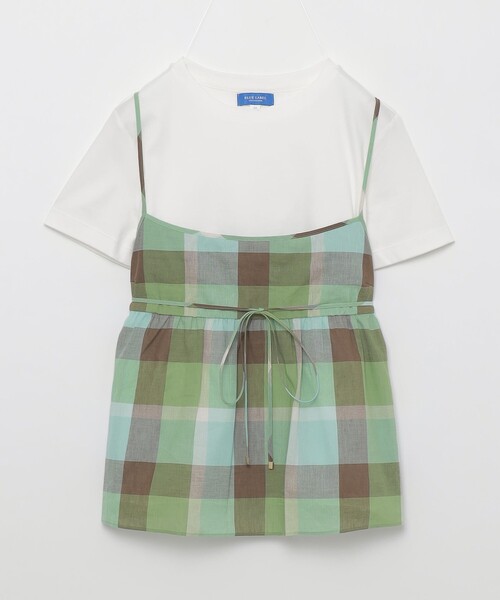 BLUE LABEL CRESTBRIDGE tシャツ ビスチェセットトップス