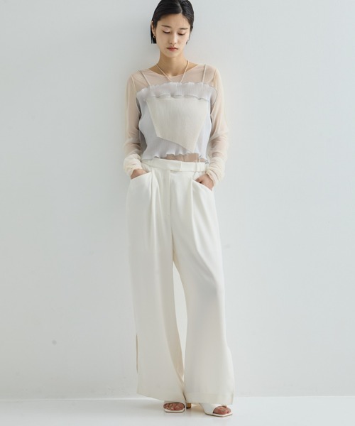 STUDIOUS（ステュディオス） パンツ 「STUDIOUS/ステュディオス」BACK