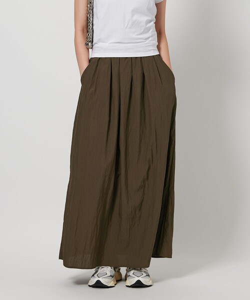 BEAUTY&YOUTH UNITED ARROWS　ロングスカート BEAUTY＆YOUTH UNITED ARROWS スカート ギャザーフレア ロング