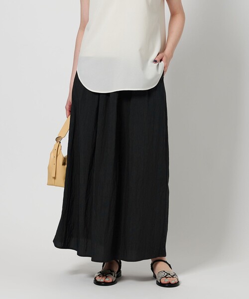 【新品タグ付き】BEAUTY&YOUTH フレア ロングスカート BEAUTY&YOUTH UNITED ARROWS ギャザーフレア ロングスカート