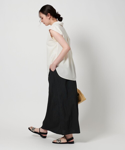 BEAUTY&YOUTH UNITED ARROWS　ロングスカート BEAUTY&YOUTH UNITED ARROWS｜コットン ボックスタック ロング