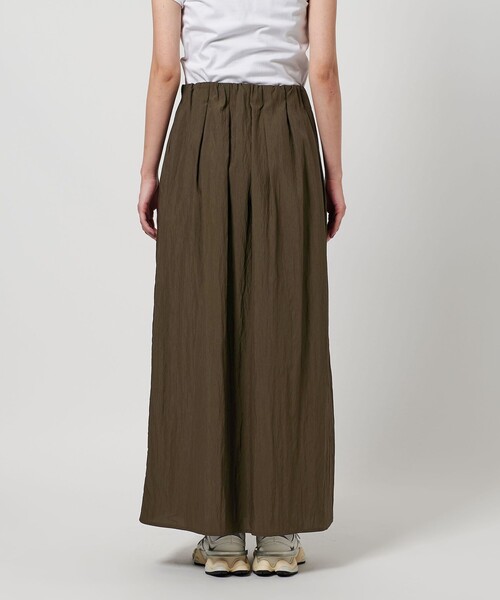 BEAUTY&YOUTH UNITED ARROWS 黒 フレアスカート BEAUTY＆YOUTH UNITED ARROWS スカート ギャザーフレア ロング