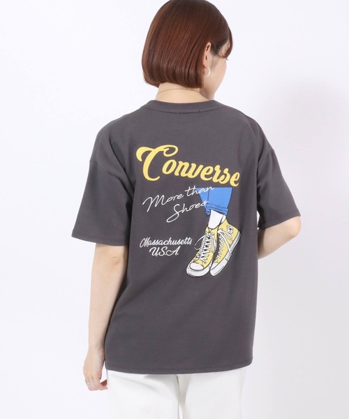 CONVERSE（コンバース） tシャツ ドライ素材 シューズグラフィック