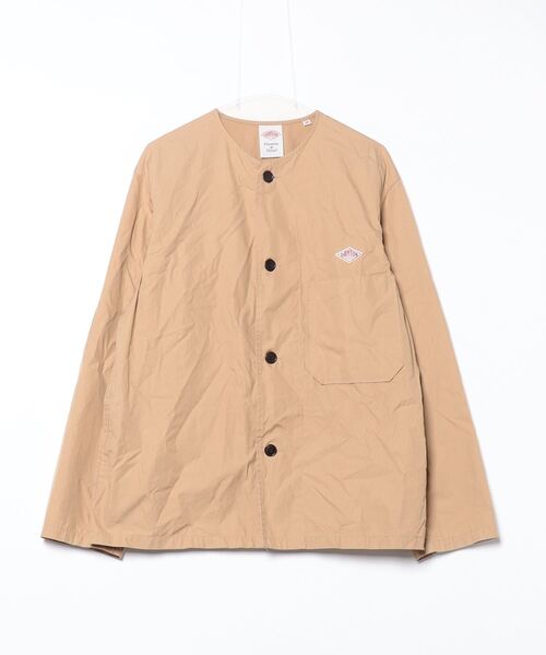 【美品】DANTON ダッフルコート 42 ベージュ　日本製 美品】DANTON ダッフルコート 42 ベージュ 日本製 ジャケット