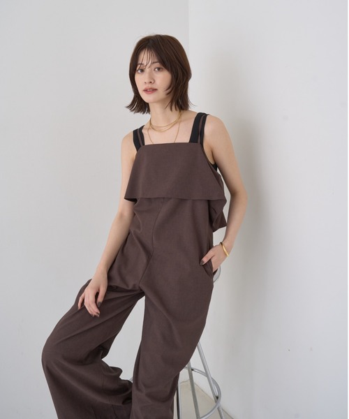 Rouge vif（ルージュ ヴィフ） サロペット オーバーオール フレア