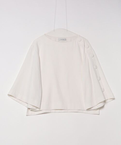 「ADORE」 7分袖ブラウス 38 ホワイト レディース