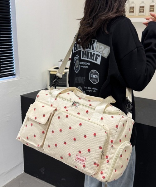 希少高＆超レア特典あり GYAKUSOU枯葉柄 ボストンバッグ :ドラムバッグ