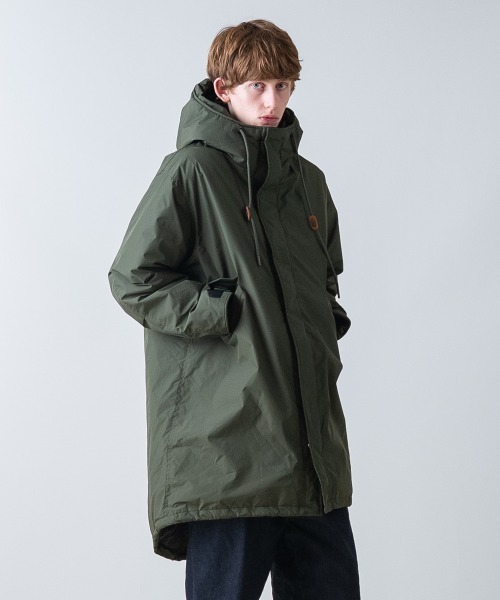 レインメーカー　幻モッズコート　オーバーサイズ　高級生地 rehacer（レアセル） モッズコート コート : Wind Down Mods Coat