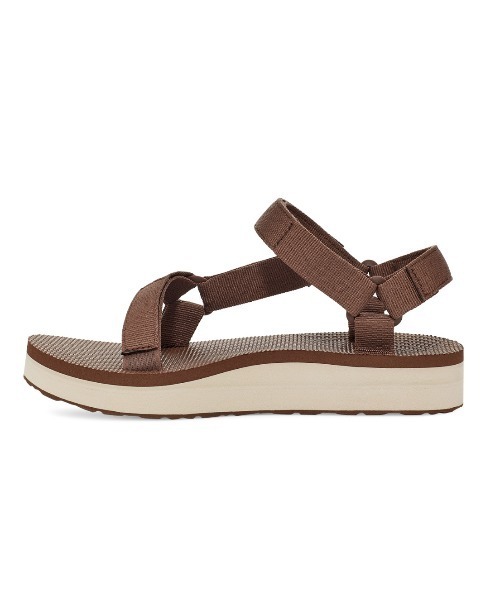 Teva 「Teva」 フラットサンダル 24.0cm ダークブラウン
