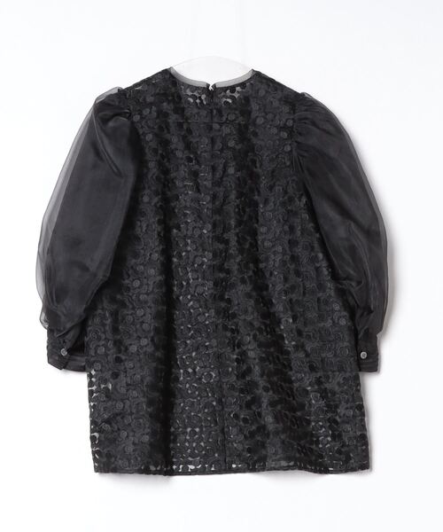 「Demi-Luxe BEAMS」 7分袖チュニック 36 ホワイト レディース