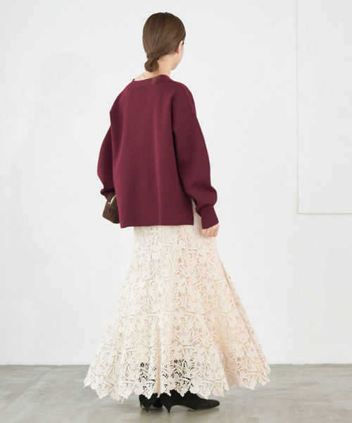 IENA フラワーレーススカート IENA スカート フラワーレース フレアスカート : ZOZOTOWN Yahoo
