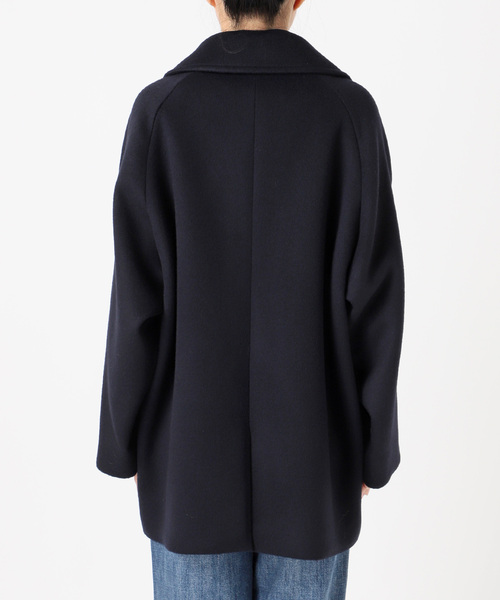 24AW Spick & Span TICCA 黒 ピーコート Spick＆Span ピーコート pコート TICCA / ティッカ 別注