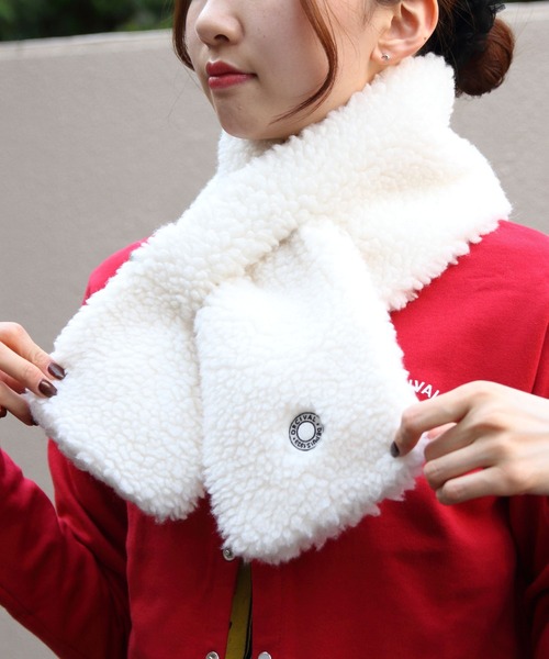 ORCIVAL（オーシバル） マフラー ストール ボアスカーフ BOA SCARF OR