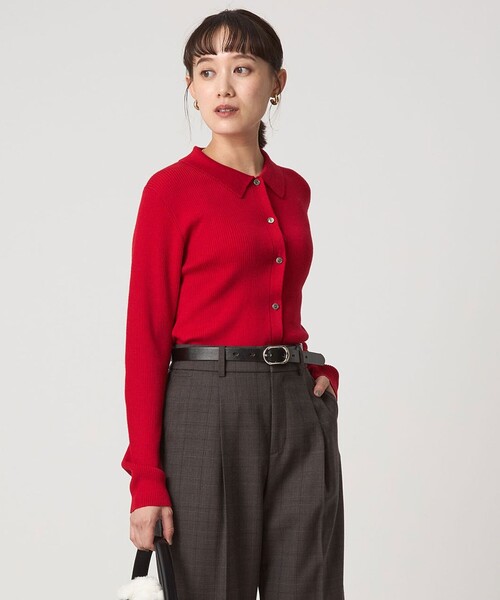 green label relaxing（グリーンレーベルリラクシング） カーディガン