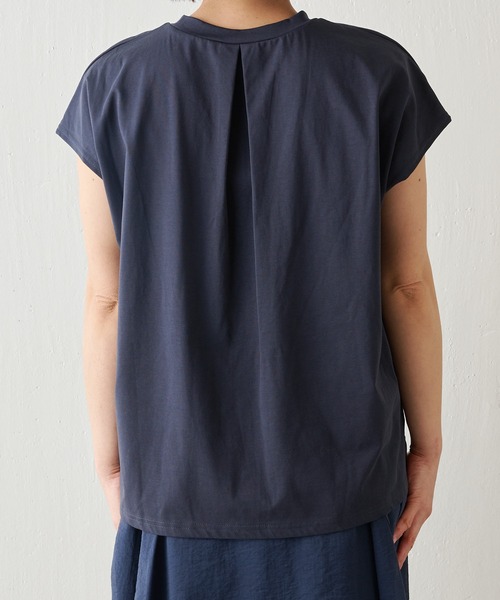 「COLLAGE GALLARDAGALANTE」 半袖カットソー FREE ネイビー レディース_画像6