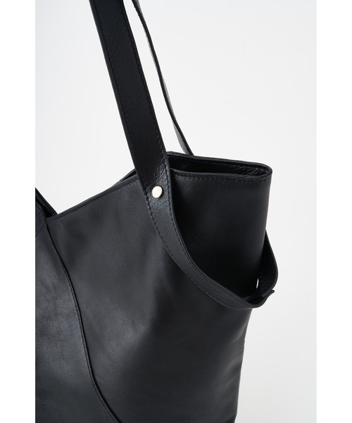 utta トートバッグ 「utta/ウッタ」ゴートレザー2WAYTOTEBAG /山羊革