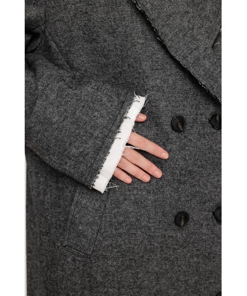 SLY（スライ） コート チェスターコート CUT OFF LONG COAT カットオフ