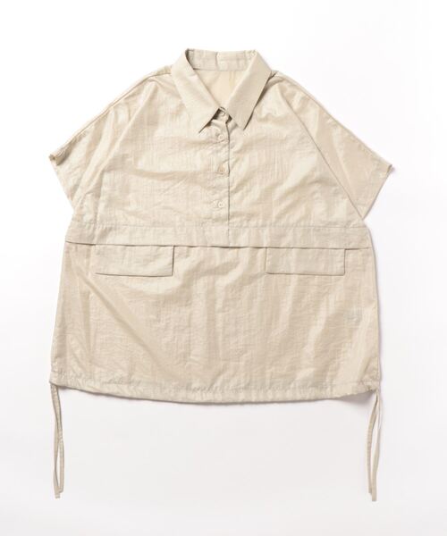 「STYLE DELI」 半袖シャツ FREE グレー レディース_画像2