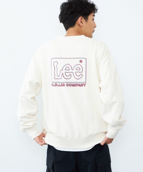 Lee（リー） トレーナー スウェット ロゴ バックエンブロイダリー