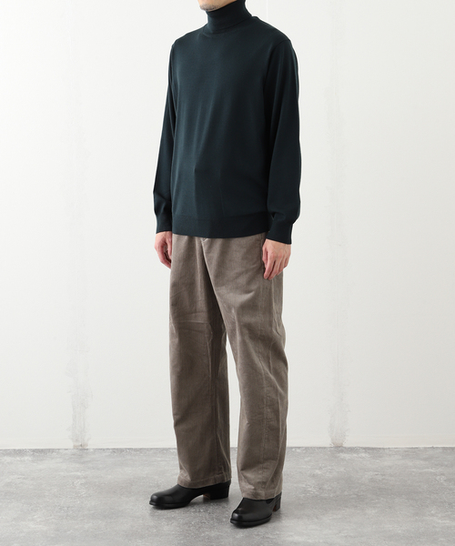 エディフィス（EDIFICE）/コーデュロイ アーミー トラウザー EDIFICE（エディフィス） スラックス コーデュロイ アーミー