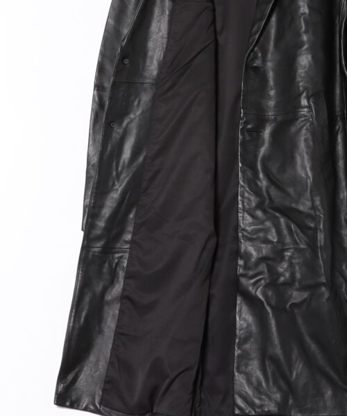 コート ジャケット MARAIS LEATHER COAT | MARAIS レザー コート メンズの画像