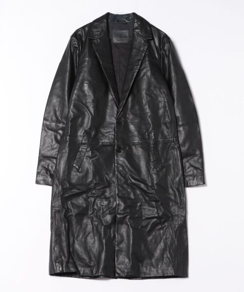 コート ジャケット MARAIS LEATHER COAT | MARAIS レザー コート メンズの画像