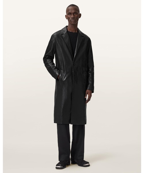コート ジャケット MARAIS LEATHER COAT | MARAIS レザー コート メンズの画像