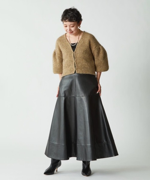 1er Arrondissement ニット セーター ラメモヘアリリヤーンボレロ
