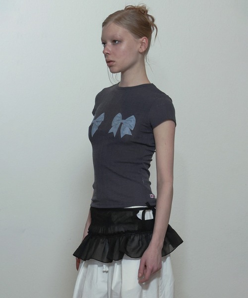 「SCULPTOR」 半袖Tシャツ MEDIUM ホワイト レディース_画像2