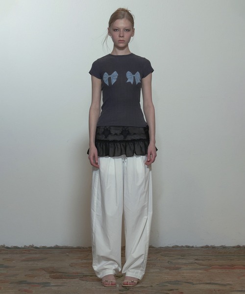 「SCULPTOR」 半袖Tシャツ MEDIUM ホワイト レディース_画像3