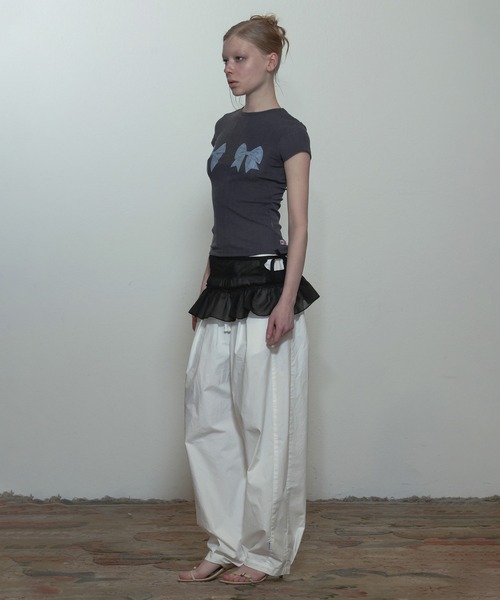 「SCULPTOR」 半袖Tシャツ MEDIUM ホワイト レディース_画像4
