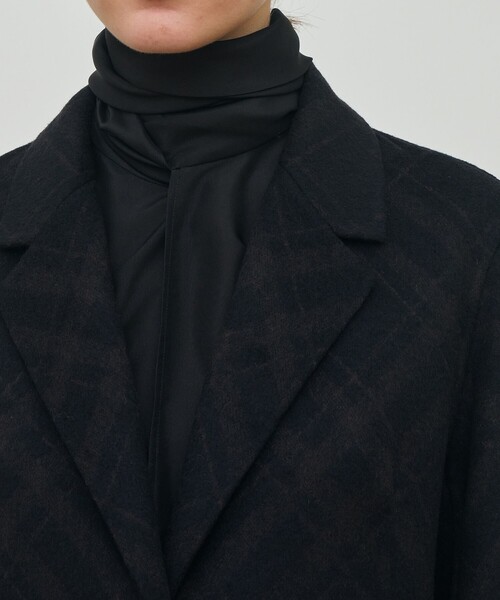 DES PRES（デプレ） コート チェスターコート ダブルフェイスチェック