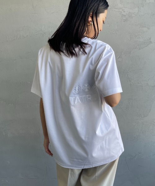 「TATRAS」 半袖Tシャツ 1 ホワイト レディースの画像