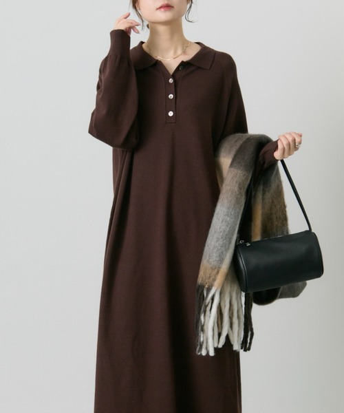 pual ce cin ワンピース ニット ポロワンピース : ZOZOTOWN Yahoo!店