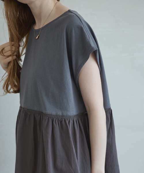 「Crisp」 ノースリーブトップス FREE ブラウン レディース_画像8