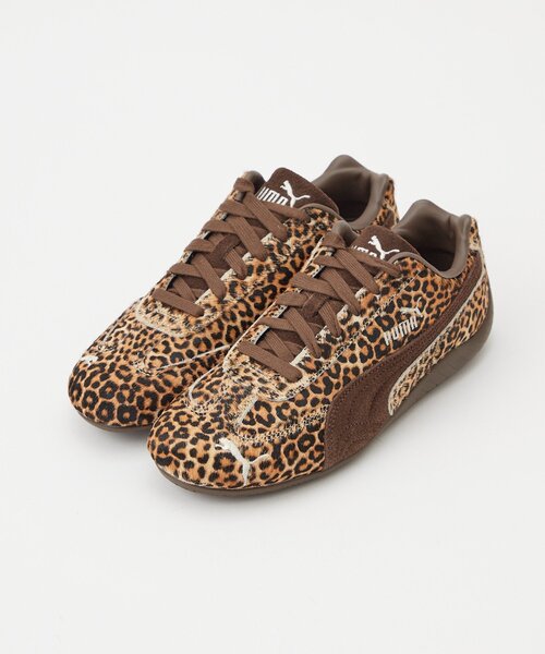 靴 PUMA WOMENS SPEEDCAT WILD PUMA スニーカー 「PUMA/プーマ」スピードキャット ワイルド