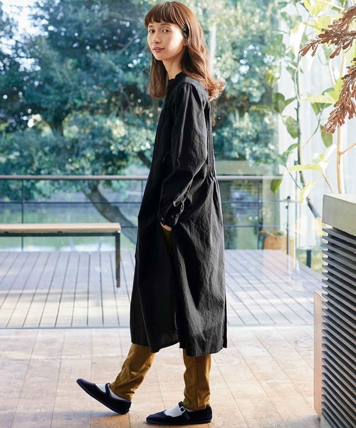 「Sunny clouds」 長袖ブラウス LARGE グレー レディース_画像8