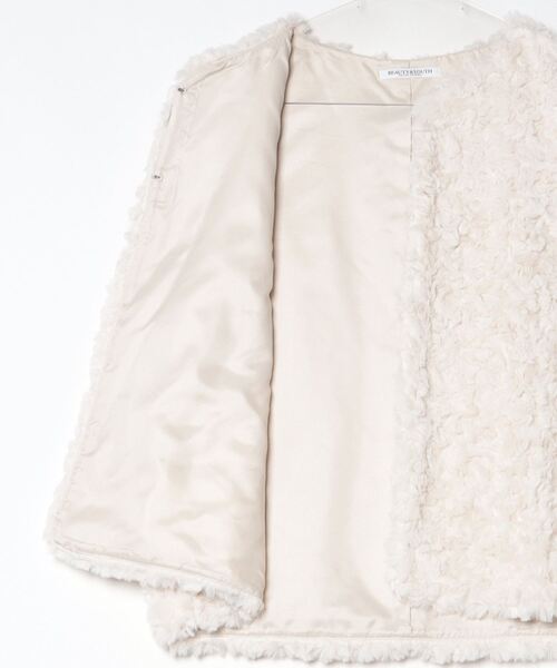 BEAUTY＆YOUTH UNITED ARROWS ベスト FREE オフホワイト レディース