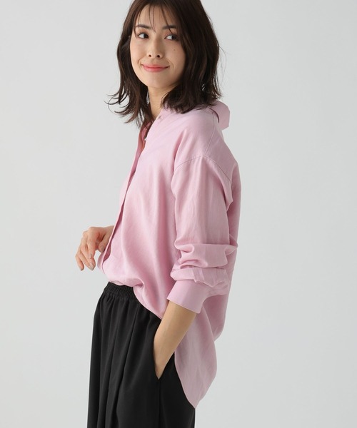 「Elura」 長袖シャツ MEDIUM ライトイエロー レディース_画像5