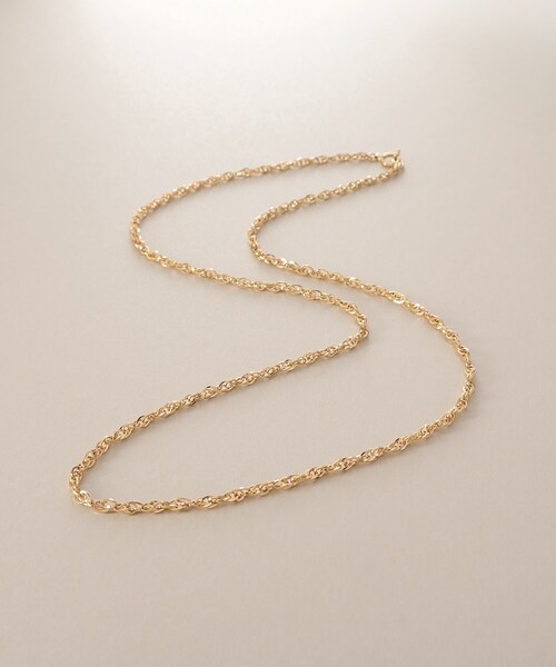 COCOSHNIK（ココシュニック） ネックレス K18角線スクリュー