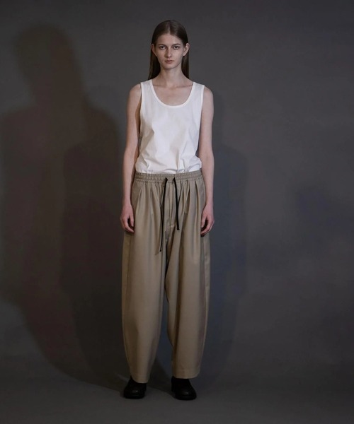 「my beautiful landlet」 イージーパンツ 2 ネイビー メンズ_画像3