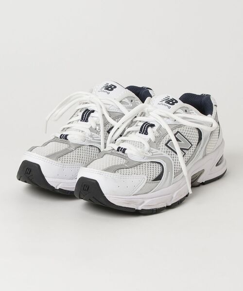 New Balance スニーカー ホワイト/ブラック22.5 New Balance（ニューバランス） ローカットスニーカー 22.5cm ホワイト