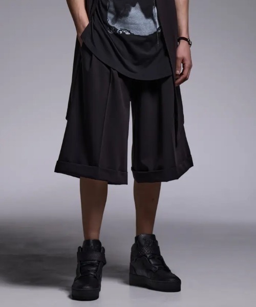 キリュウキリュウ kiryuyrik サルエルパンツ ブラック メンズ M kiryuyrik - 《予約品》 BeltedSarouelPants / サルエルパンツ