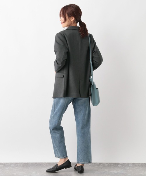 「GLOBAL WORK」 トレンチコート LARGE ベージュ レディース_画像5