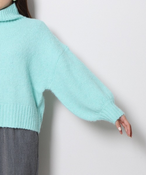 「Re.Verofonna」 長袖ニット MEDIUM ブルー レディース_画像7