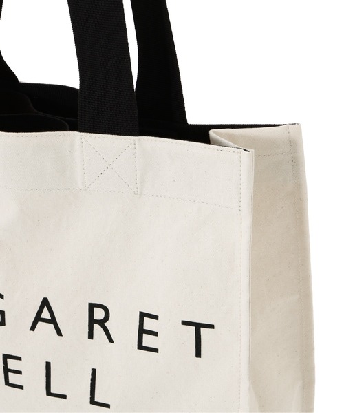 【極美品】マーガレットハウエル キャンパス×ナイロン トートバッグ A4◎ 大 MARGARET HOWELL（マーガレットハウエル） トートバッグ DRY COTTON